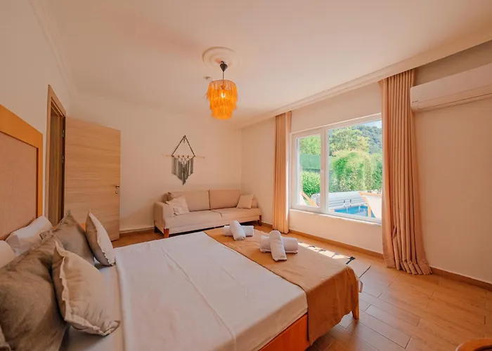 Atlas Muhafazakar Havuzlu, Mustakil Genis Bahceli וילה *